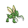 Sprite Scyther Blanco Negro