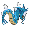 Sprite Gyarados Blanco Negro