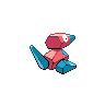 Sprite Porygon Blanco Negro