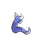 Sprite Dratini Blanco Negro