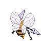 Sprite Beedrill Blanco Negro