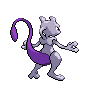 Sprite Mewtwo Blanco Negro