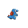 Sprite Totodile Blanco Negro