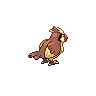 Sprite Pidgey Blanco Negro