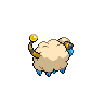 Sprite Mareep Blanco Negro