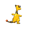 Sprite Ampharos Blanco Negro