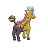 Sprite Girafarig Blanco Negro