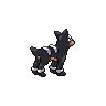 Sprite Houndour Blanco Negro