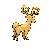 Sprite Stantler Blanco Negro