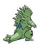 Sprite Tyranitar Blanco Negro