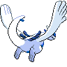 Sprite Lugia Blanco Negro