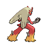 Sprite Blaziken Blanco Negro