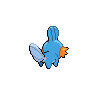 Sprite Mudkip Blanco Negro