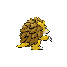 Sprite Sandslash Blanco Negro