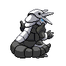 Sprite Aggron Blanco Negro