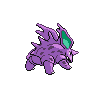 Sprite Nidorino Blanco Negro