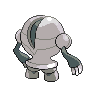 Sprite Registeel Blanco Negro