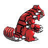 Sprite Groudon Blanco Negro