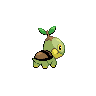 Sprite Turtwig Blanco Negro
