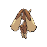 Sprite Lopunny Blanco Negro