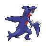 Sprite Garchomp Blanco Negro
