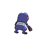 Sprite Croagunk Blanco Negro