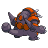 Sprite Rhyperior Blanco Negro