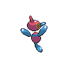Sprite Porygon-Z Blanco Negro