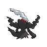 Sprite Darkrai Blanco Negro