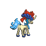 Sprite Keldeo Blanco Negro
