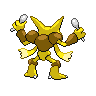 Sprite Alakazam Blanco Negro