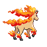 Sprite Rapidash Blanco Negro