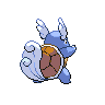 Sprite Wartortle Blanco Negro