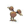 Sprite Doduo Blanco Negro