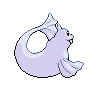 Sprite Dewgong Blanco Negro