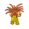 Sprite Exeggutor Blanco Negro