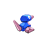 Sprite Porygon Blanco Negro
