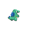 Sprite Totodile Blanco Negro