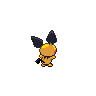 Sprite Pichu Blanco Negro