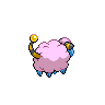 Sprite Mareep Blanco Negro