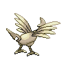 Sprite Skarmory Blanco Negro
