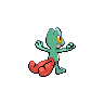 Sprite Treecko Blanco Negro