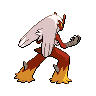 Sprite Blaziken Blanco Negro