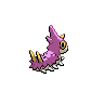 Sprite Wurmple Blanco Negro