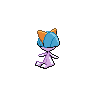 Sprite Ralts Blanco Negro