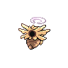 Sprite Shedinja Blanco Negro