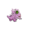 Sprite Nidorina Blanco Negro