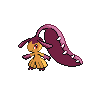 Sprite Mawile Blanco Negro