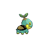 Sprite Turtwig Blanco Negro