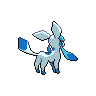 Sprite Glaceon Blanco Negro